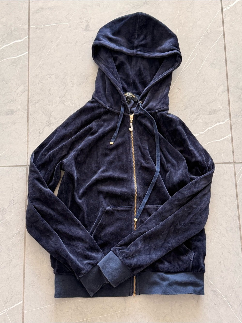 Juicy Couture Navy Velour Tracksuit